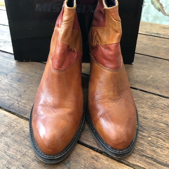 Miss Sixty Monet Boots size 38 in Cognac color - Picture 3 of 8